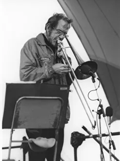 Jimmy Knepper, Capital Radio Jazz Festival, Alexandra Palace, London, 1979 Jimmy Knepper, Capital Radio Jazz Festival, Alexandra Palace, London, 1979