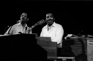 Jimmy Smith and Terry Evans, Lewisham Jazz Festival, London, Oct 1986