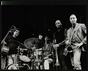 Ralph Gallery: The JJ Johnson Quintet at the Hertfordshire Jazz Festival, St Albans Arena, 4 May 1993