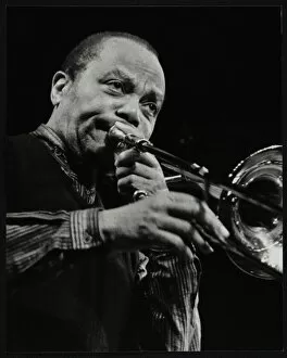 Hertfordshire Gallery: JJ Johnson on trombone at the Hertfordshire Jazz Festival, St Albans Arena, 4 May 1993