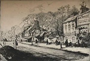 Montmartre Prints: JJ Rousseaus House, Montmartre, 1915. Artist: RP Grouiller