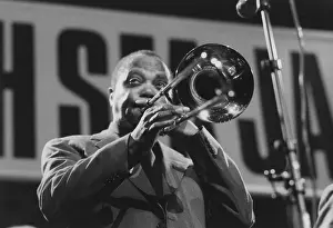 Trombonist Prints: J.J.Johnson, North Sea Jazz Festival, 1993. Creator: Brian Foskett