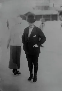 Flat Cap Prints: J.K. Jerome, between c1910 and c1915. Creator: Bain News Service