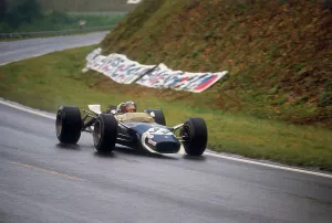 Haute Normandie Prints: Jo Siffert's Lotus-Ford, French Grand Prix, Rouen, 1968