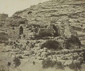 1813 Prints: Well of Joab, Jerusalem, 1857. Creator: James Robertson (British)