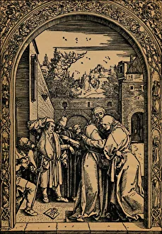 Golden Gate Prints: Joachim und Anna, 1504. Creator: Albrecht Durer