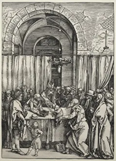Early 16th Century Prints: Joachims Offering Rejected by the High Priest