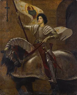 Richmond Prints: Joan of Arc. Creator: Richmond, Sir William Blake (1842-1921)