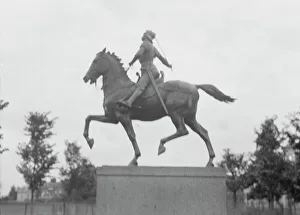 Horsewoman Prints: Joan of Arc - Equestrian statues in Washington