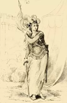 The Maid Of Orleans Gallery: Joan D Arc, the Maid of Orleans, 1821. Creator: R Page
