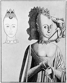 Arundel Gallery: Joan, daughter of the Earl of Salisbury, 15th century, (1910)