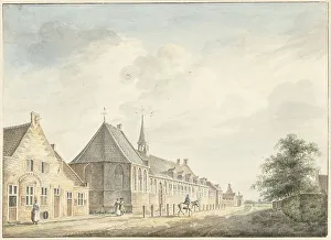 Guest House Prints: The Jobs-Gasthuis in Utrecht, 1745-1795. Creator: Jacobus Versteegen
