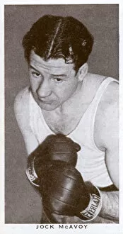 Jock McAvoy, British boxer, 1938