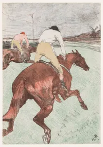 1864 1901 Prints: The Jockey, 1899. Creator: Henri de Toulouse-Lautrec (French, 1864-1901)