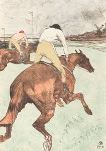 The Jockey (Le jockey), 1899. Creator: Henri de Toulouse-Lautrec