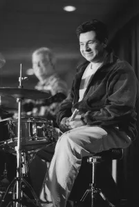 2000 Prints: Joe Ascione, The March of Jazz, Clearwater Beach, Florida, 2000. Creator: Brian Foskett