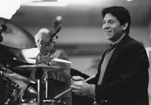 Drummer Prints: Joe Ascione, The March of Jazz, Clearwater Beach, Florida, 2000. Creator: Brian Foskett