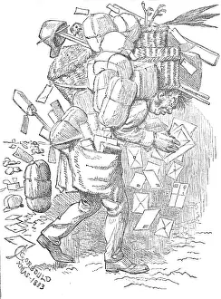 Mail Prints: Joe Barker's Christmas Post, 1883