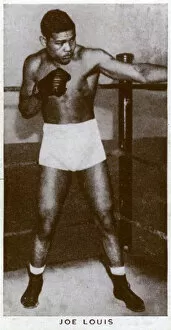 Boxing Gloves Gallery: Joe Louis, American boxer, 1938