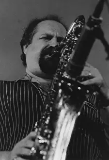 Saxophone Prints: Joe Lovano, North Sea Jazz Festival, Netherlands, 1999. Creator: Brian Foskett