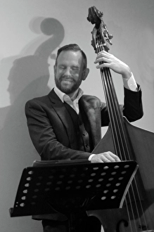 Joe Pettitt, Davison-Hemstock Quintet, Spike's Place, Beckenham, Kent, 2024. Creator: Brian O'Connor