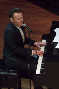 Eastbourne Prints: Joe Stilgoe, Birley Centre, Eastbourne, East Sussex, 2014. Artist: Brian O Connor