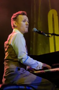 Joe Stilgoe, Love Supreme Jazz Festival, Glynde Place, East Sussex, 2015. Artist: Brian O Connor