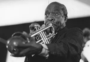 Forehead Prints: Joe Wilder, The March of Jazz, Clearwater Beach, Florida, 1997. Creator: Brian Foskett