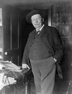 Anthropologist Prints: Joel Chandler Harris, three-quarter-length portrait