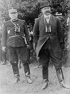 Joseph Jacques Cesare Joffre Prints: Joffre [and] Messimy, no date, c1910s. Creator: Bain News Service