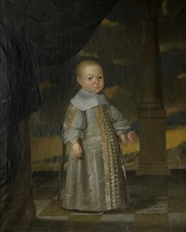 Holstein Gottorp Prints: Johan Adolf, 1575-1616, Duke of Holstein-Gottorp, c1580. Creator: Anon