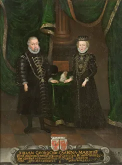 Brandenburg Ansbach Prints: Johan Georg, 1525-1598, Elector of Brandenburg