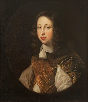 Holstein Gottorp Prints: Johan Georg, 1638-1655, Prince of Holstein-Gottorp, c.1651. Creator: Jurgen Ovens