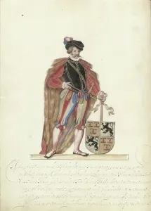 Parchment Animal Material Prints: Johan II, lord of Culemborg, c.1600-c.1625. Creator: Nicolaes de Kemp