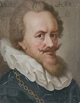 Forehead Prints: Johan von Aachen, 1552-1615, c16th century. Creator: Anon