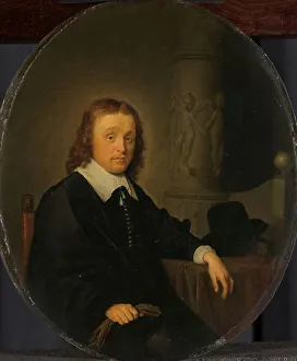Dou Gerard Prints: Johan Wittert van der Aa (1604-1670), 1646. Creator: Gerrit Dou