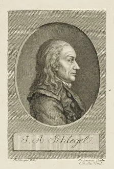 Johann Adolf Schlegel (1721-1793), c. 1790. Creator: Uhlemann, Christian Friedrich Traugott
