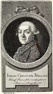 Johann Christoph von Woellner (1732-1800). Creator: Knesing, Theodor (1840-?)
