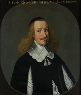 Peace Treaty Prints: Johann Friedrich von Löben, c17th century. Creator: Anon
