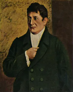 Eckstein Halpaus Gmbh Gallery: Johann Gottlieb Fichte 1762-1814. - Gemalde von Professor Pluhr, 1934
