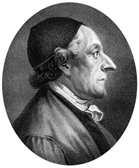 Johann Kaspar Lavater, Swiss physiognomist and theologian, (1813). Artist: J Chapman