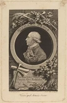 Bibliographer Gallery: Johann-Michael Denis, 1781. Creator: Jacob Adam