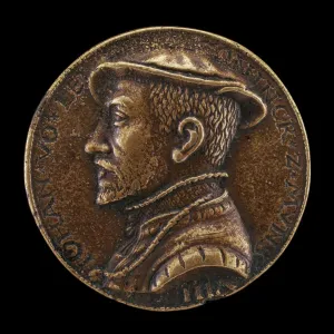 Johann van Leyden, c. 1509-1536, Dutch Anabaptist [obverse], c. 1535. Creator: Unknown