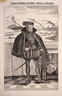 Marchand Prints: Johann Wilhelm (1530-1573), Duke of Saxe-Weimar