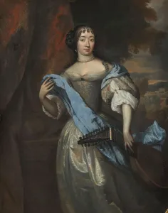 Baen Johannes De Prints: Johanna le Gillon, Wife of Hieronymus van Beverningk, 1670. Creator: Jan De Baen