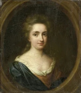 Dutch Republic Prints: Johanna van Citters (1672-1740), Sister of Anna van Citters, 1693. Creator: Simon Dubois