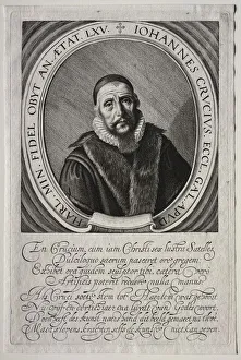 Johannes Crucius. Creator: Jan van de Velde (Dutch, 1620-1662) Johannes Crucius. Creator: Jan van de Velde (Dutch, 1620-1662)