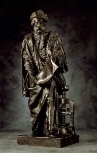 Craftsman Prints: Johannes Gutenberg, 1839. Creator: Pierre-Jean David d'Angers