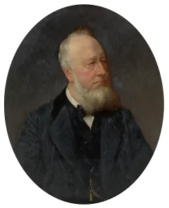 Piet Verhaert Prints: Johannes Hendrik Seije Cuperus, Husband of Hendrikje Duintjer. Creator: Pieter Verhaert