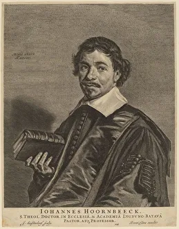 Suyderhoef Prints: Johannes Hoornbeeck. Creator: Jonas Suyderhoef